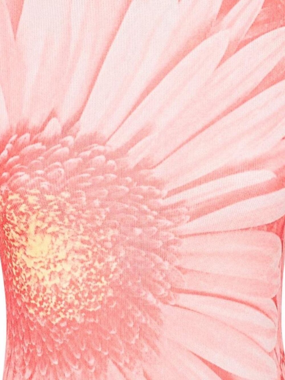 Rare Roberto Cavalli semi-sheer Women’s Pink Floral Print vintage long sleeve - Picture 4 of 4